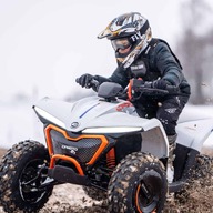 ATV lastele CFMOTO EV110 elektriline, roheline