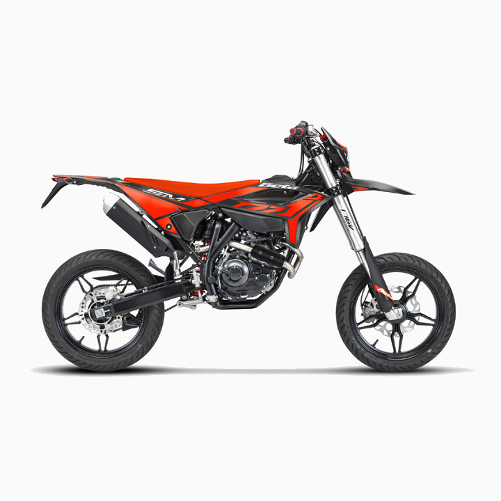Beta RR 125 Motard 4T LC L1e tänavalegaalne, must