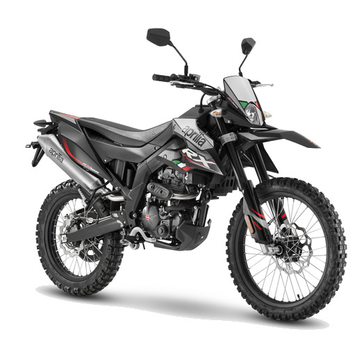 Mootorratas Aprilia RX 125 EURO 5, silver speedway
