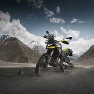 Mootorratas Aprilia Tuareg 660 E5 Tornado Green