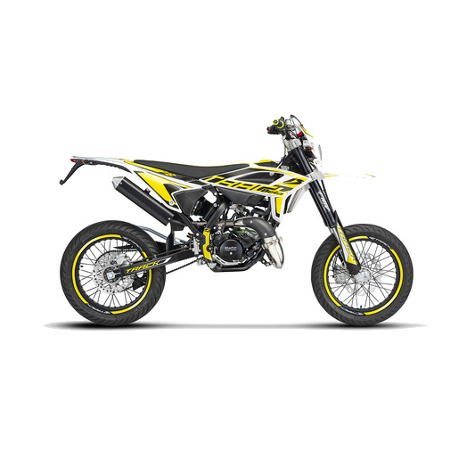 Beta RR 50 Motard Track L1e tänavalegaalne must/kollane