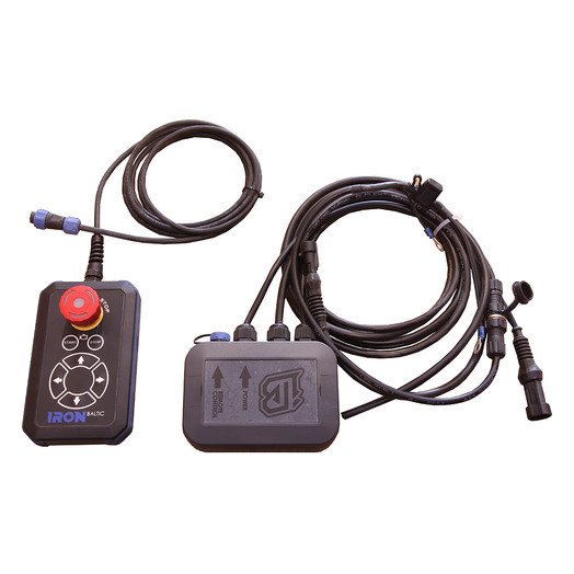 Remote control set: with wiring and relays: for IB snow blower