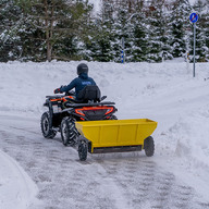 Liiva ja kruusa puistur ATV-le: IB G2 PRO 500