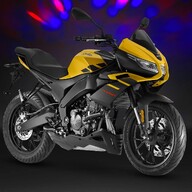 Mootorratas Aprilia Tuono 125 Viper Yellow
