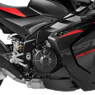 Mootorratas Aprilia RSV4 1100 Factory Euro5+ Dark Karken