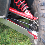 Plastikust põhjakaitsme täiskomplekt: Polaris RZR 900 XP (-2014)