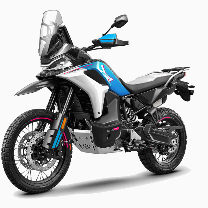Mootorratas CFMOTO 800MT-X, sinine