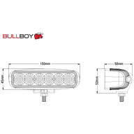 LED töö-/tagurdustuli 1603-300262