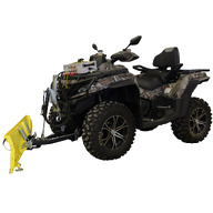 2-in-1 Modular Plow Bucket: with hydraulic dump