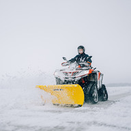 Plastic plow blade: 1520mm / 60in