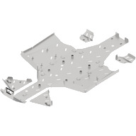 Alumiiniumist põhjakaitsme täiskomplekt: QJMOTOR SFA 600 & 1000 (2025+)