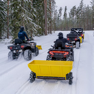 Liiva ja kruusa puistur ATV-le: IB G2 PRO 500