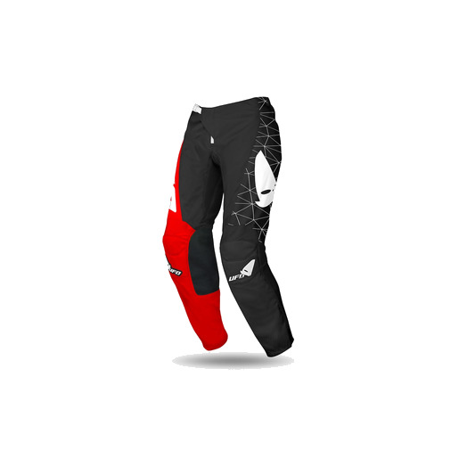 UFO Tecno Motocross Pants must/punane