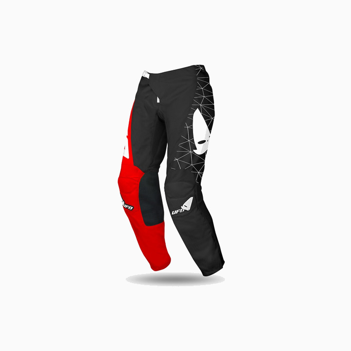 UFO Tecno Motocross Pants must/punane