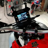 Demo mootorratas Aprilia Tuareg 660 E5 Martian Red