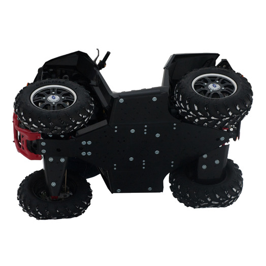 Plastikust põhjakaitsme täiskomplekt: Polaris Scrambler 850 / 1000: (-2014)