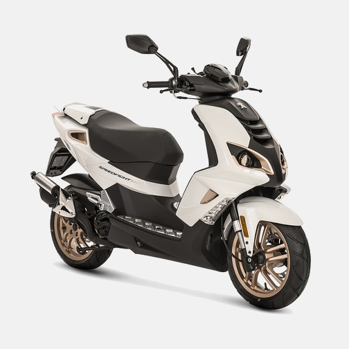 Roller Peugeot Speedfight 4T, Pure White