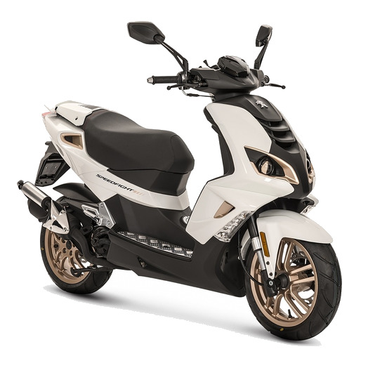 Roller Peugeot Speedfight Pure White
