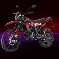 Mootorratas Aprilia RX 125 EURO 5+, Varanus Black