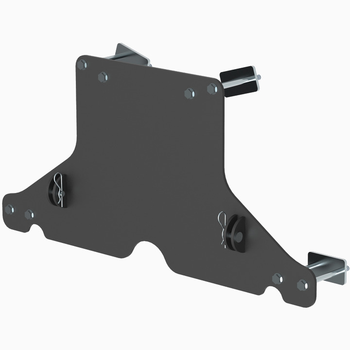 Mid-mount adapter: Polaris Ranger 570