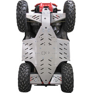 Alumiiniumist põhjakaitsme täiskomplekt: Polaris Scrambler 850 / 1000: (-2014)