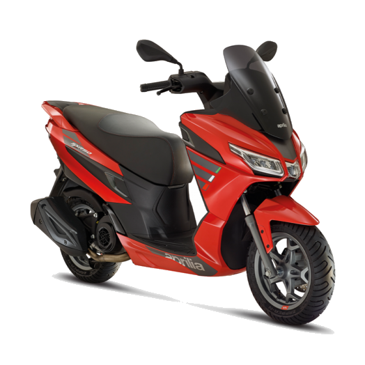 Roller Aprilia SXR 50 E5 Power Red