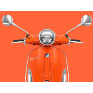 Roller Vespa Primavera 125, Arancio Impulsivo