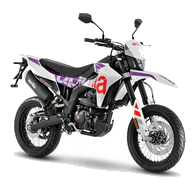 Mootorratas Aprilia SX 125 EURO 5+, Cubozoa White