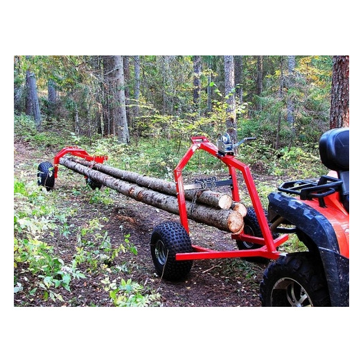 ATV palgikäru koos käsivintsi ja tagaosa / tagatoega