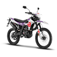 Mootorratas Aprilia RX 125 EURO 5+, Cubozoa White