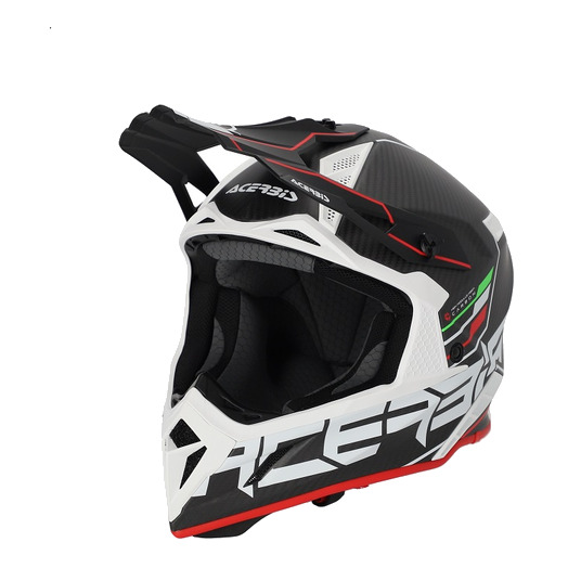 Kiiver STEEL CARBON 22-06 Acerbis, black/red