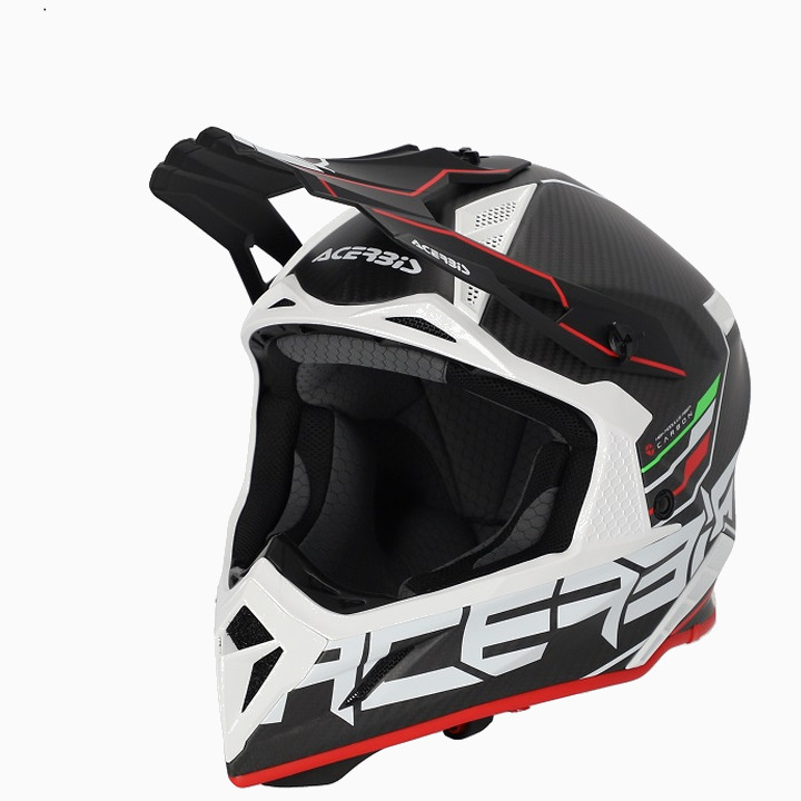 Kiiver STEEL CARBON 22-06 Acerbis, black/red