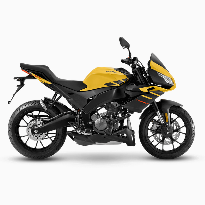 Mootorratas Aprilia Tuono 125 Viper Yellow