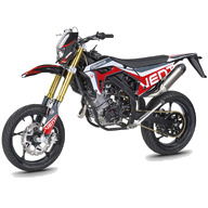 VENT DERAPAGE 125 LOW 4T MY 2026 L1e tänavalegaalne must/punane