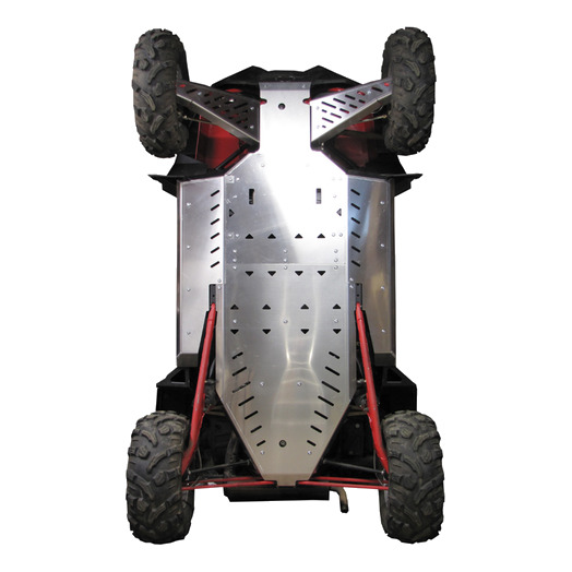 Alumiiniumist põhjakaitsme täiskomplekt: Polaris RZR 900 XP (-2014)