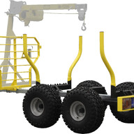 Timber trailer: IB 1200 R1A