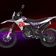 Mootorratas Aprilia RX 125 EURO 5+, Cubozoa White