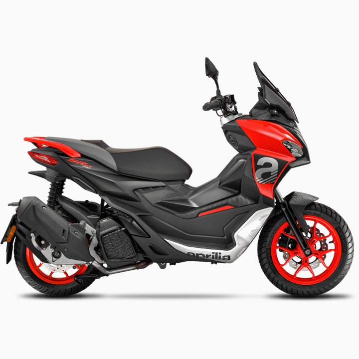 Roller Aprilia SR GT Sport 200 Red Raceway