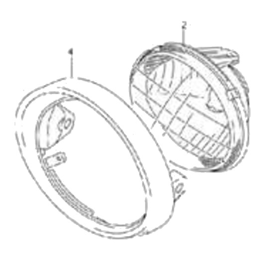 Headlamp assy Suzuki VZ800´05-09 35111-39G20 RIM