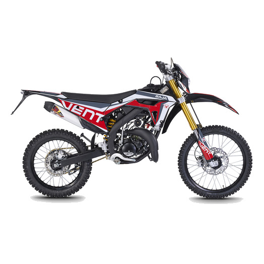 VENT BAJA 50 MY 2026 L1e tänavalegaalne must/punane 