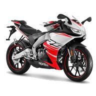 Mootorratas Aprilia RS4 125 Kingsnake White