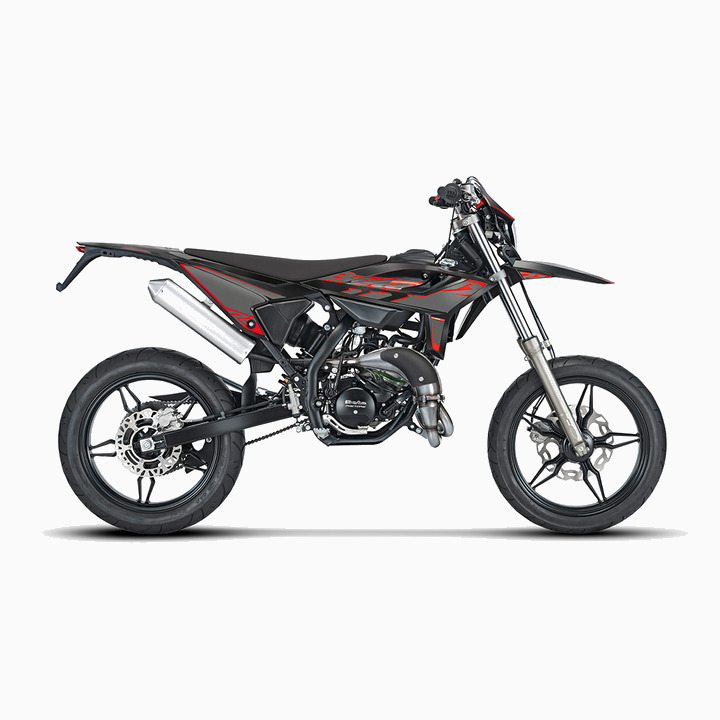 Beta RR MOTARD 2T 50 L1e tänavalegaalne must