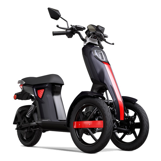 Elektriroller Doohan iTango, must
