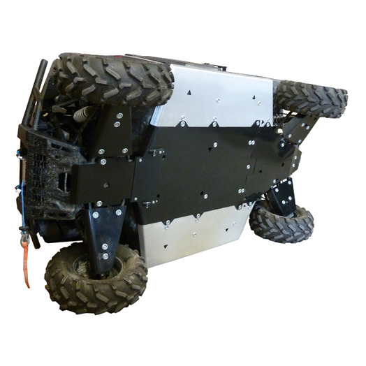 Põhjakaitsme täiskomplekt (alumiinium/plastik): Polaris Ranger: 900 XP / 1000 Diesel