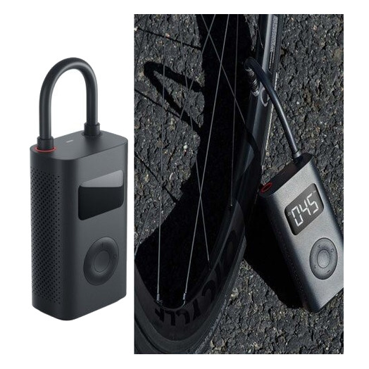 Elektriline jalgratta pump Mini, kaasaskantav + LED valgustus