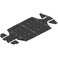 Plastikust põhjakaitsme täiskomplekt: CFMOTO U10 PRO XL (2025+)