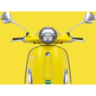 Roller Vespa Primavera S 50 Giallo Curioso