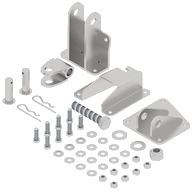 Turning hardware kit: for electric or hydraulic cylinders: 71.3100 / 70.1000 / 70.500