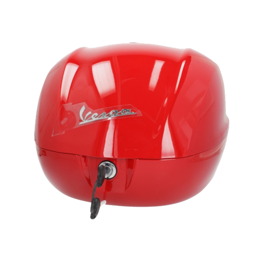 Hoiukast Vespa Primavera, punane