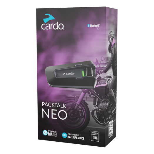 Sidevahend Cardo Packtalk Neo Single JBL (ühene komplekt)